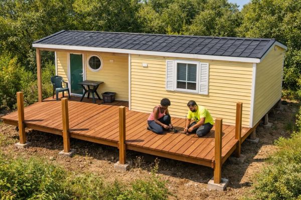Installer un mobil-home sur un terrain privé : ce qu'il faut savoir