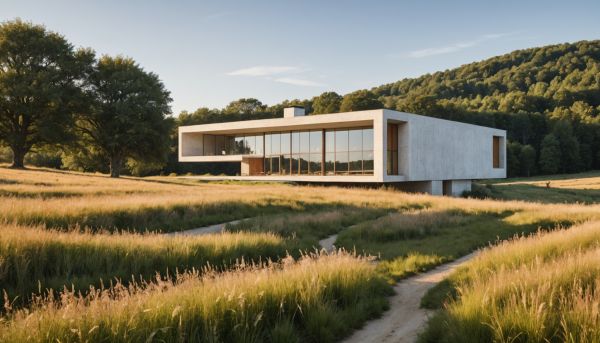 Maisons d'architecte et volumes audacieux en milieu rural